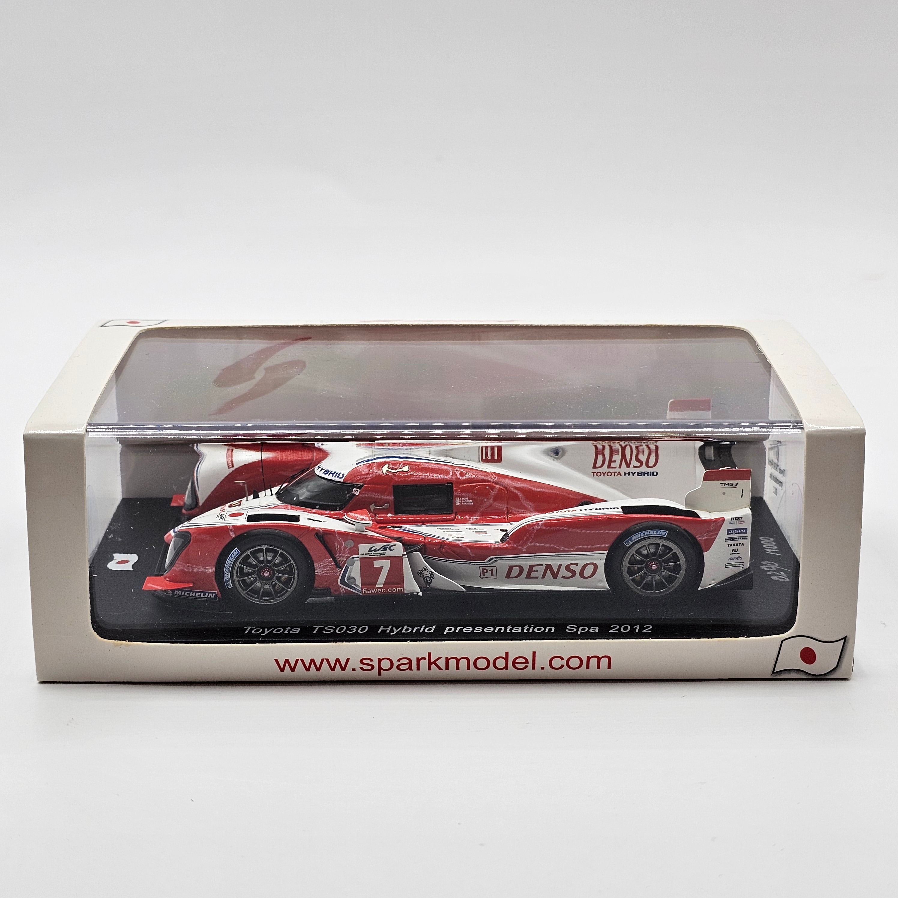 Spark Toyota TS030 Hybrid Presentation Spa 2012 Limited Edition 1/43 S