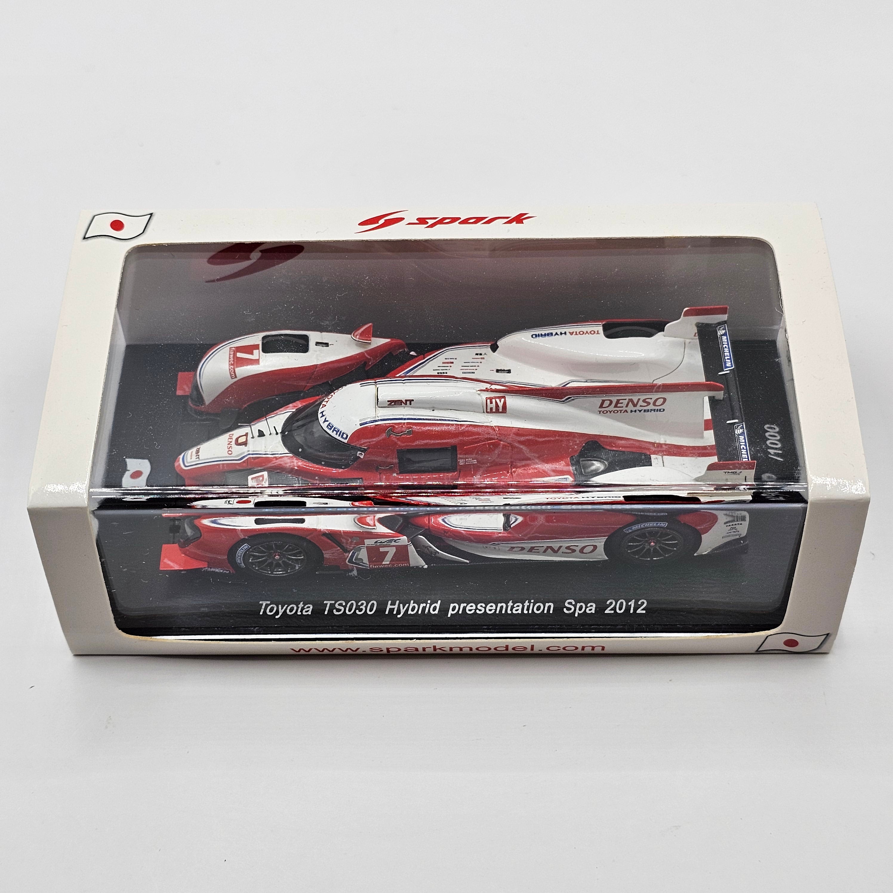 Spark Toyota TS030 Hybrid Presentation Spa 2012 Limited Edition 1/43 S