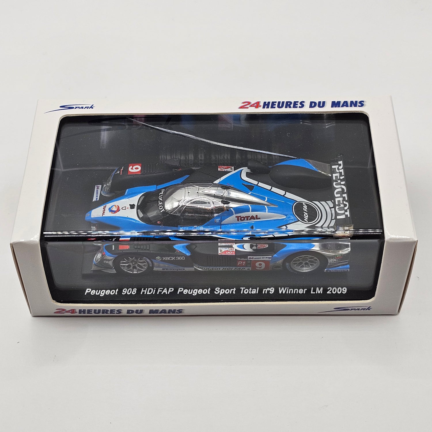 Peugeot 908 HDI FAP 24H du Mans 2009 Spark 1/43 Peugeot 908 HDI FAP 24H du Mans 2009 Spark 1/43