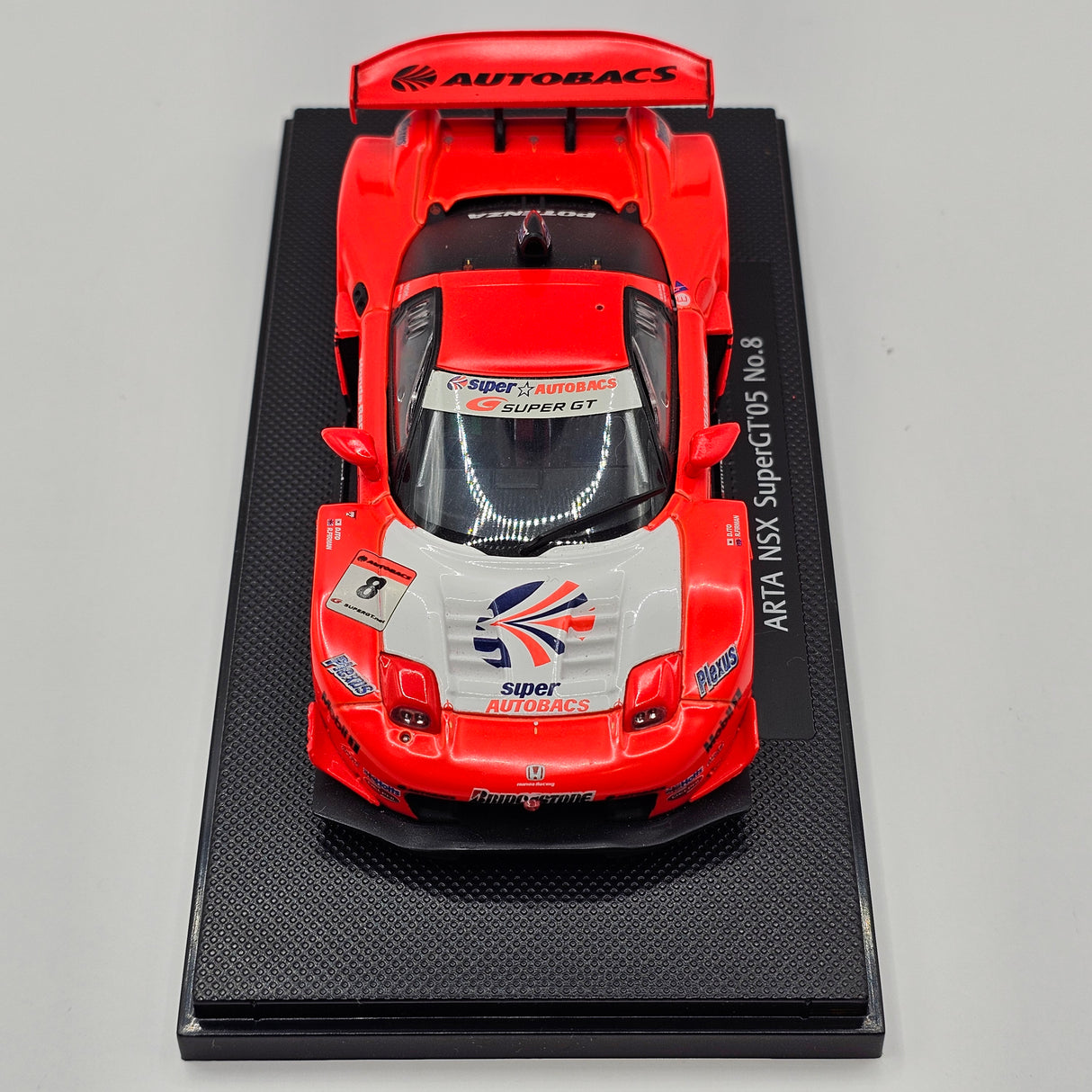 EBBRO Honda NSX #8 Autobacs Racing Team Aguri (ARTA) Super GT 2005 1/43 Scale