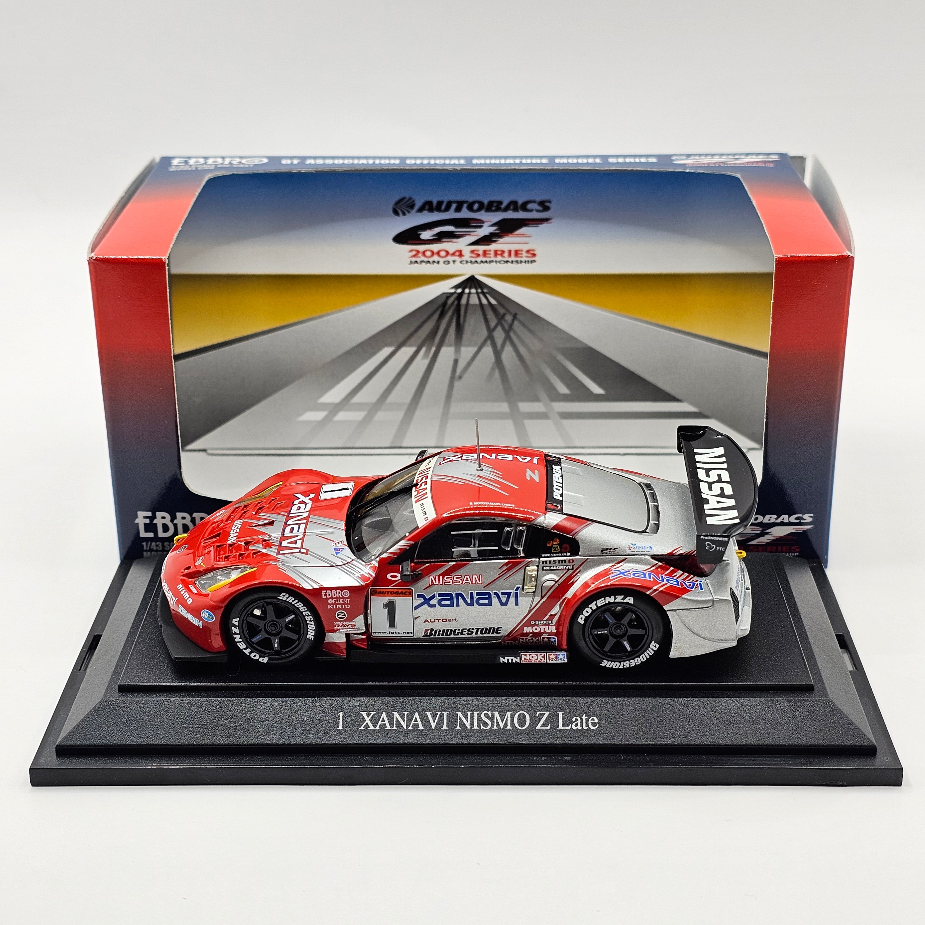 1⁄43 Ebbro Xanavi Nismo Nissan Z JGTC 2004 Car 1 #571 CS1052