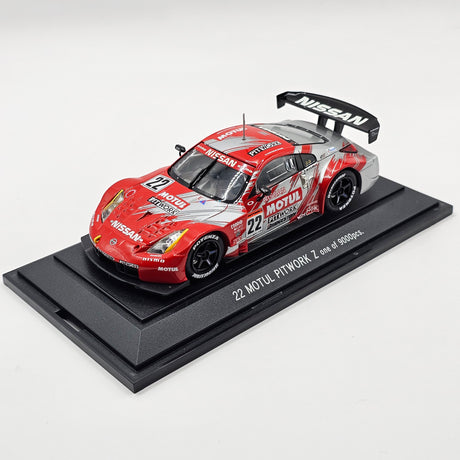 EBBRO Nissan #22 Nismo Motul Pitwork Z JGTC 2004 GT500 1/43 Scale