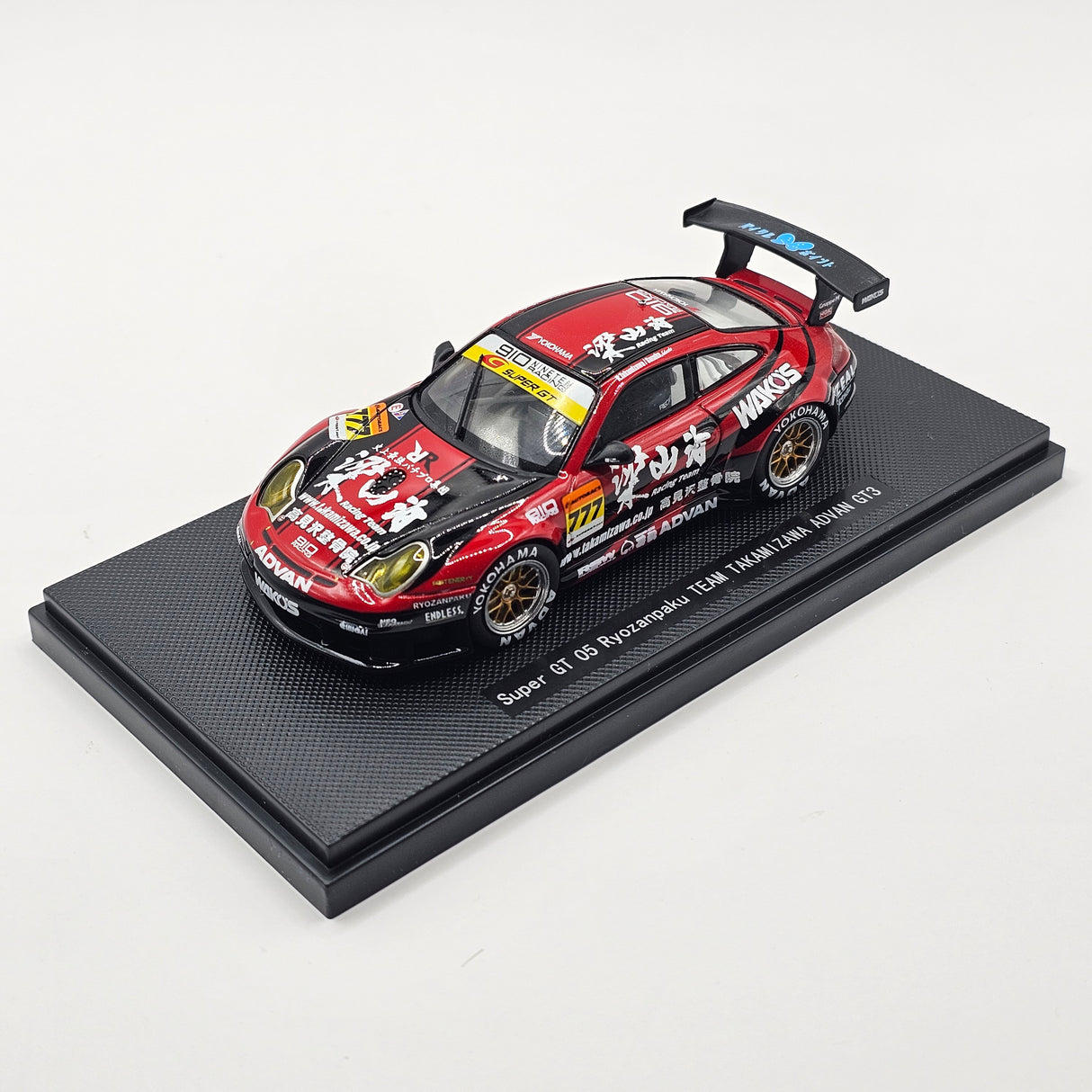 EBBRO Porsche 996 GT3 RS #777 Team 910 Racing 2005 Super GT GT300 1/43 Scale