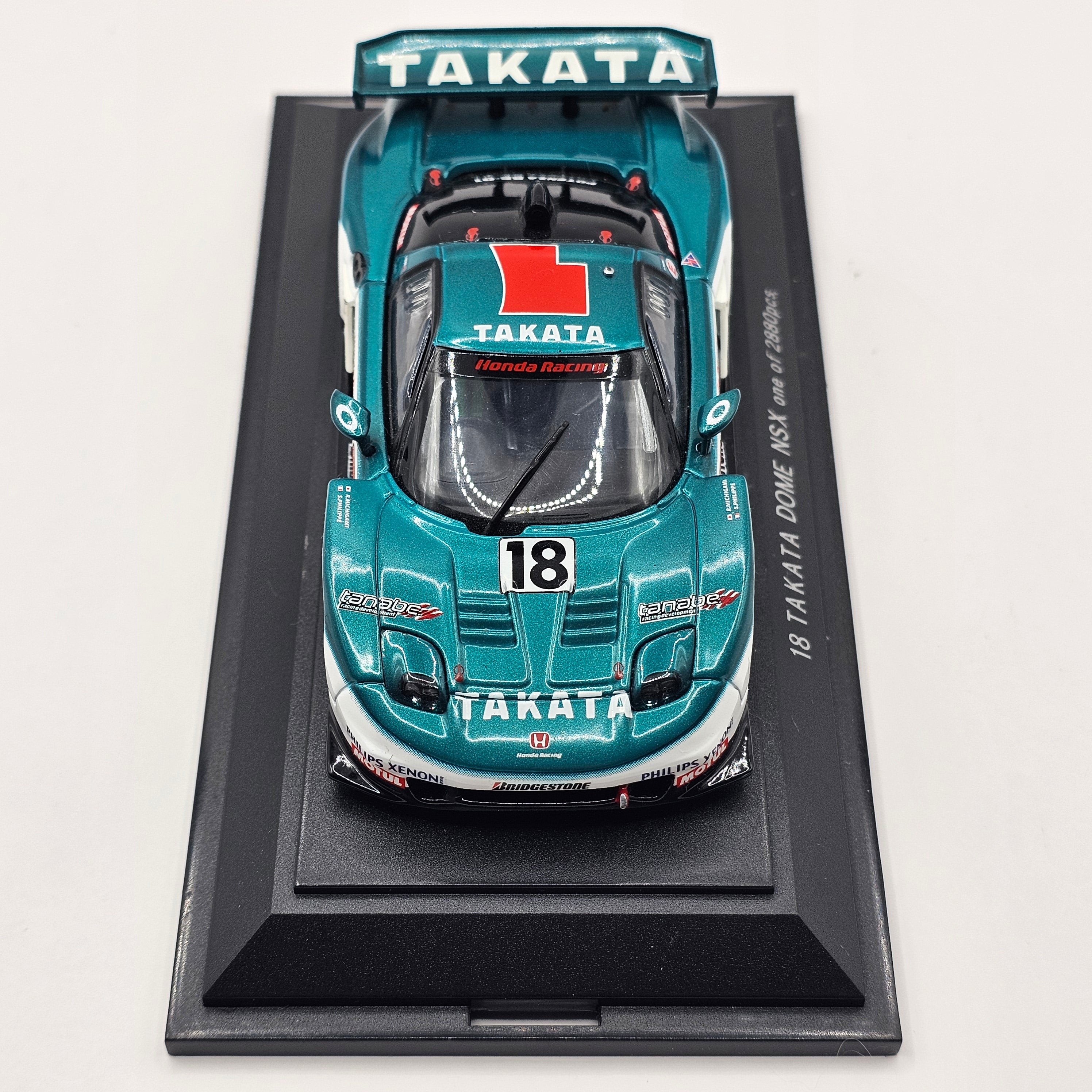 EBBRO Honda NSX #18 Takata Dome Racing Team JGTC GT500 2004