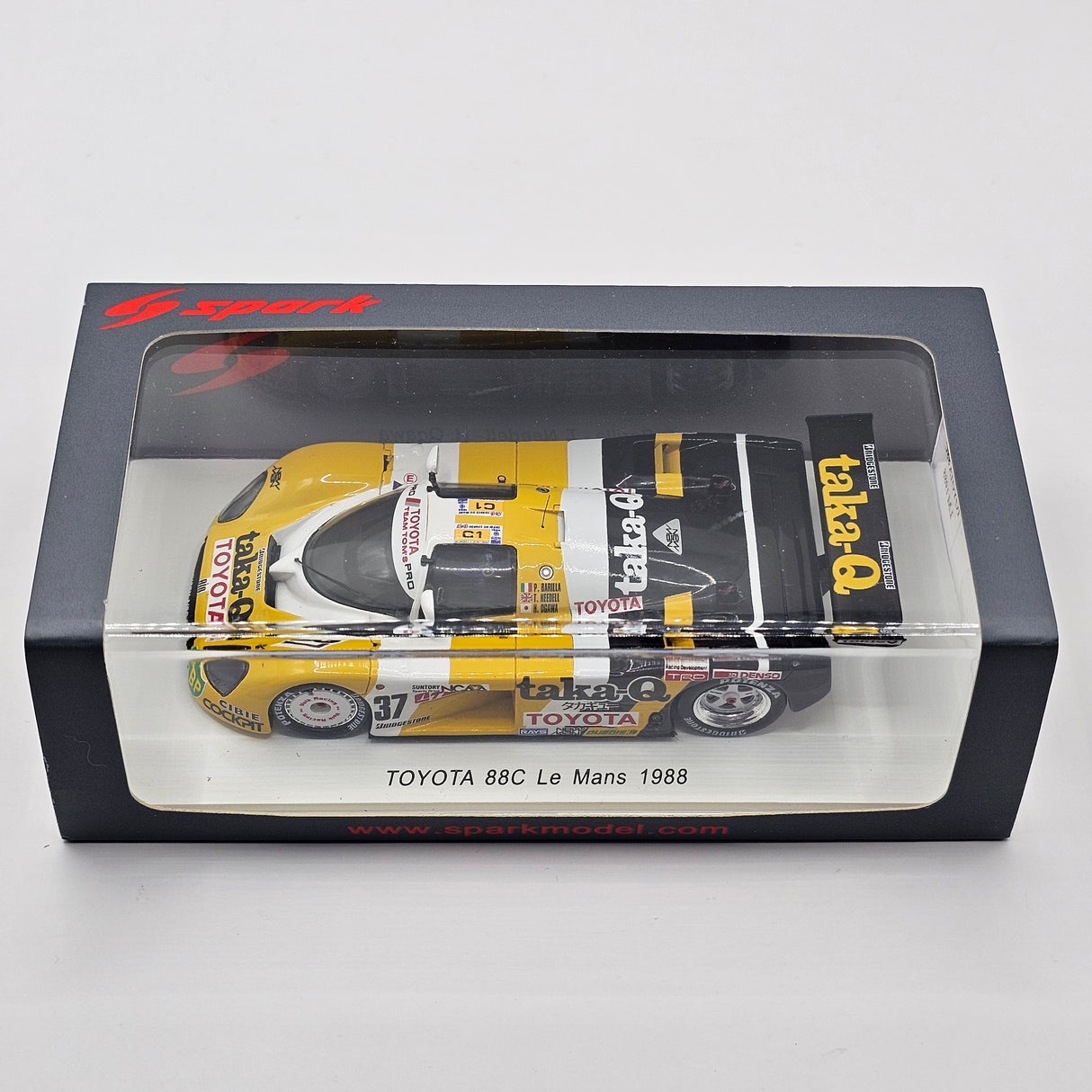 Spark Toyota 88C #38 Toyota Team Tom's Le Mans 1988 1/43 Scale S5243