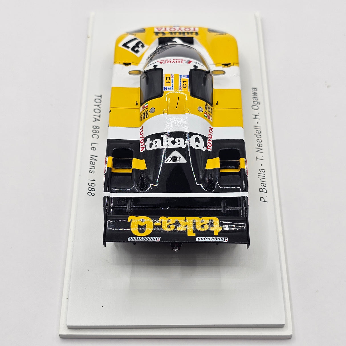 Spark Toyota 88C #38 Toyota Team Tom's Le Mans 1988 1/43 Scale S5243