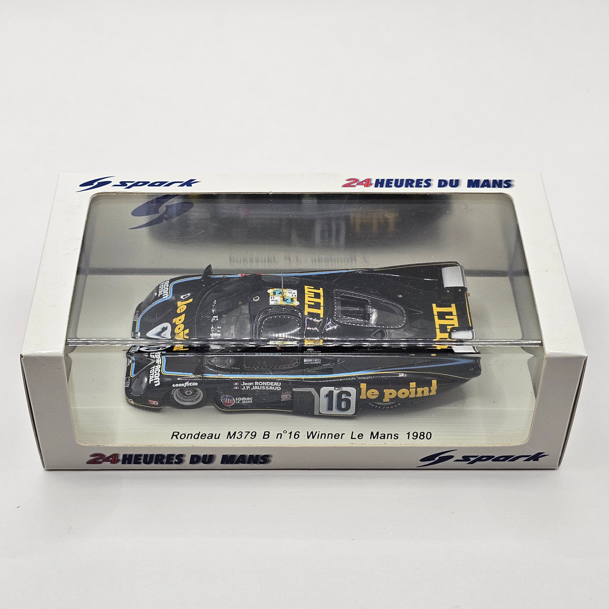 Spark Rondeau M379B #16 Jean Rondeau Le Mans Winner 1980 1/43 Scale 43LM80