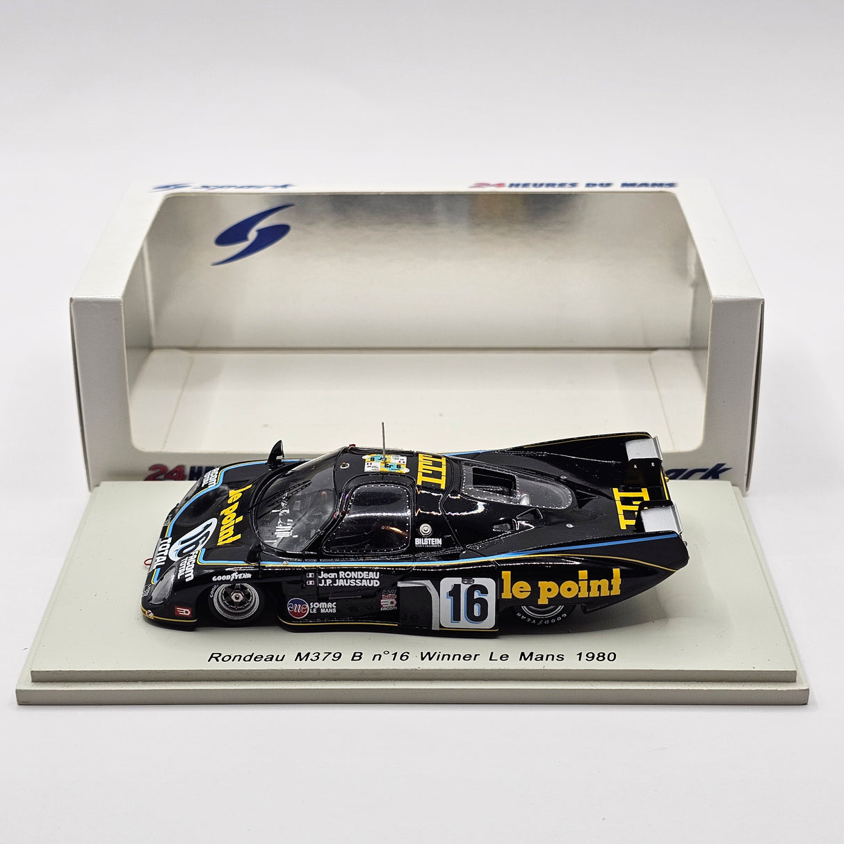 Spark Rondeau M379B #16 Jean Rondeau Le Mans Winner 1980 1/43 Scale 43LM80