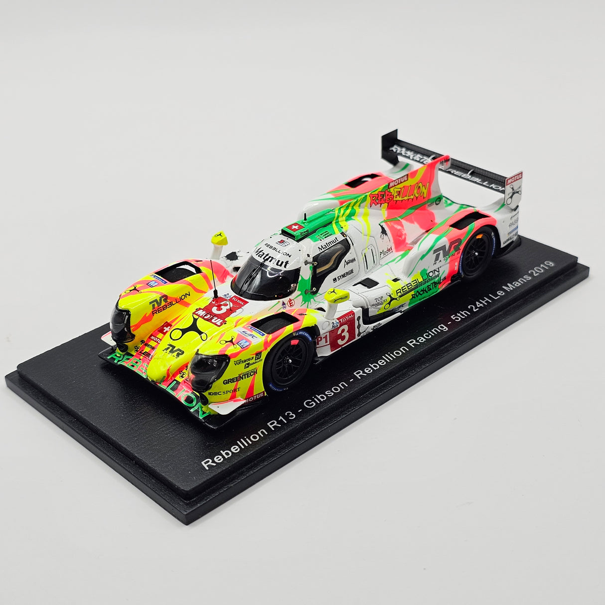 Spark Rebellion R13 Gibson #3 Rebellion Racing Le Mans 2019 1/43 Scale S7902