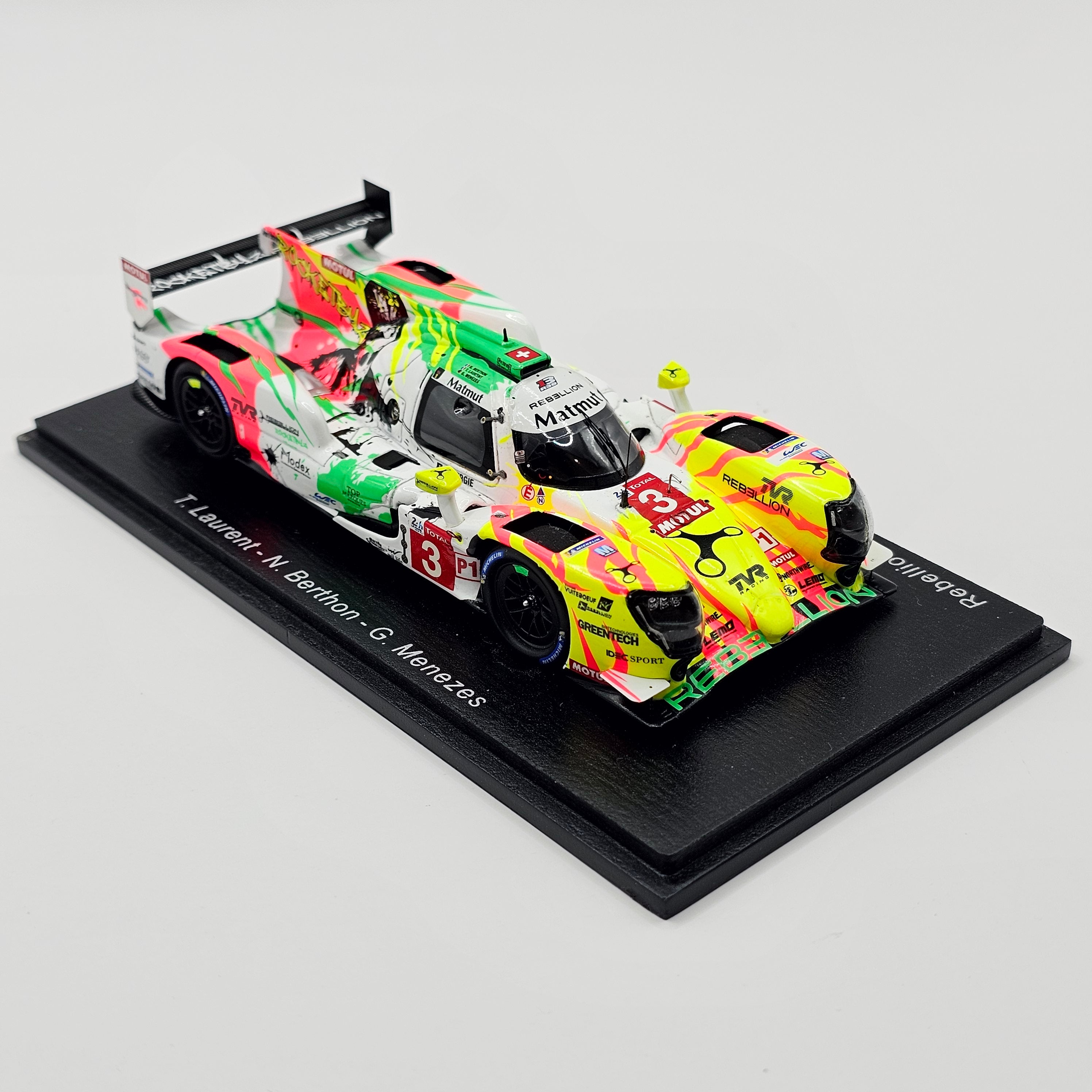 1/43 Rebellion R13 Gibson 2019ルマン24時間レース Spark Rebellion R13 Gibson #3 Rebellion Racing Le Mans 2019 1/43 Scale