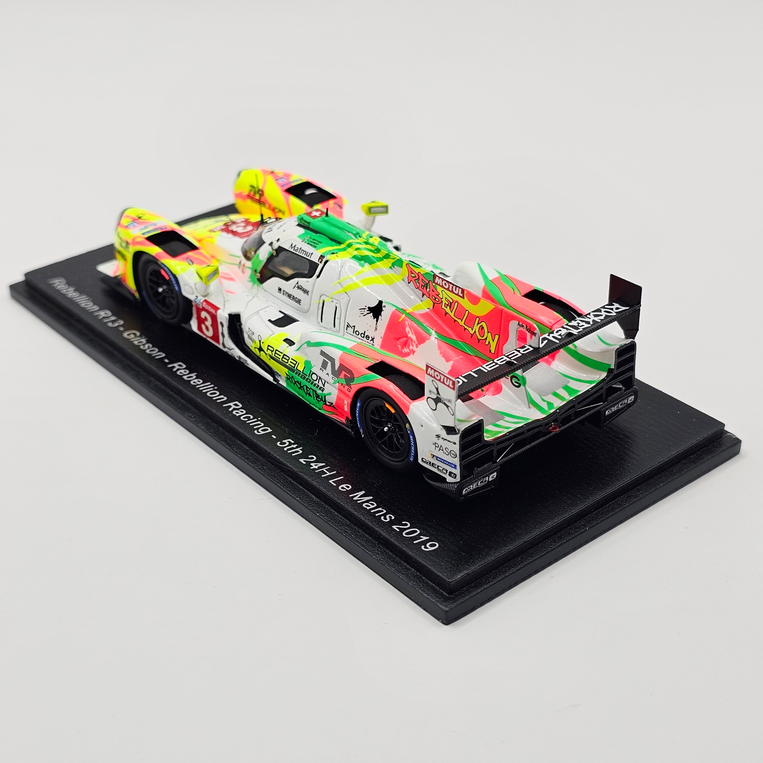 Spark Rebellion R13 Gibson #3 Rebellion Racing Le Mans 2019 1/43 Scale