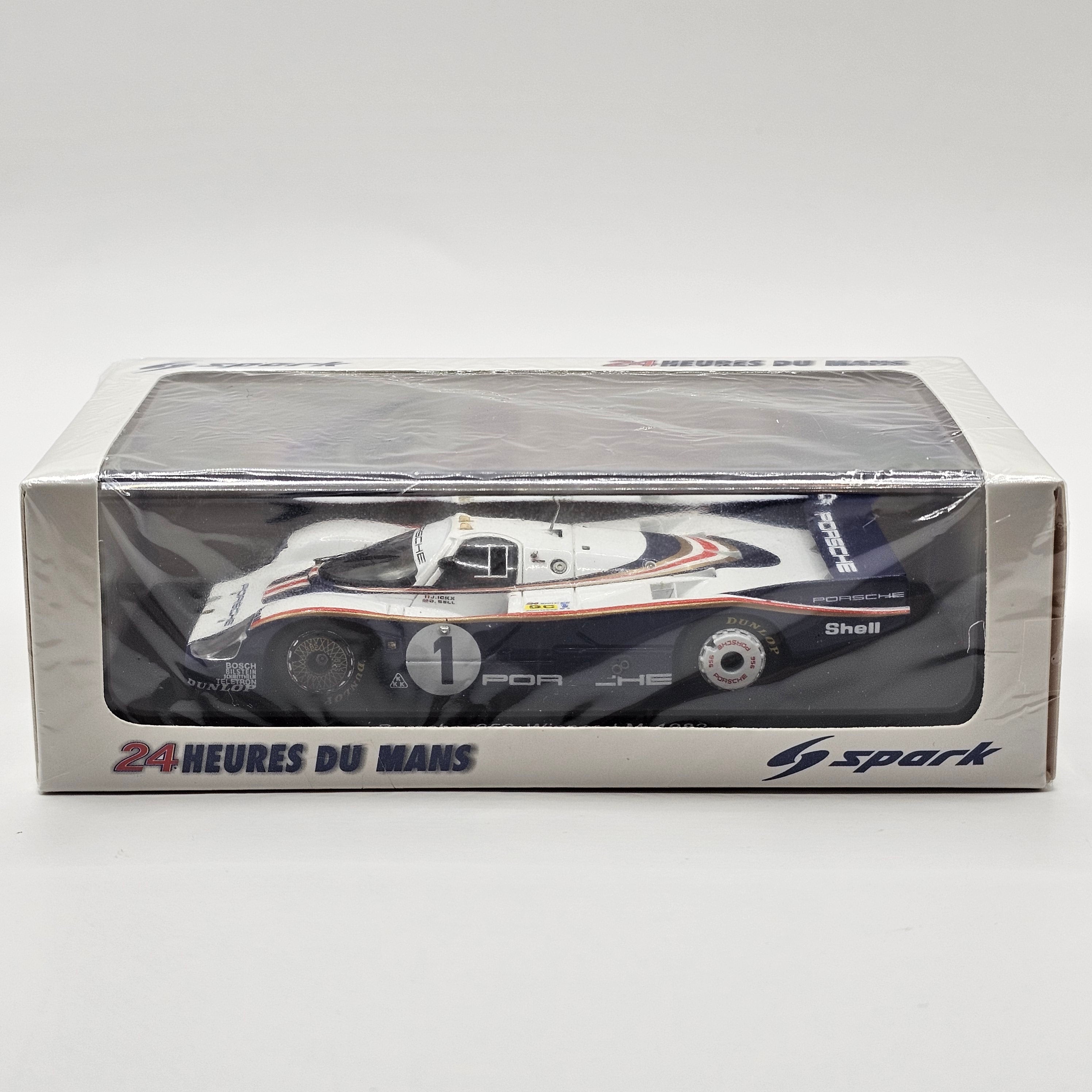 【Spark Model】Porsche 956 #1 Winner 1982 Spark Porsche 956 #1 Porsche System Le Mans 1982 Winner 1/43 Scale 43L
