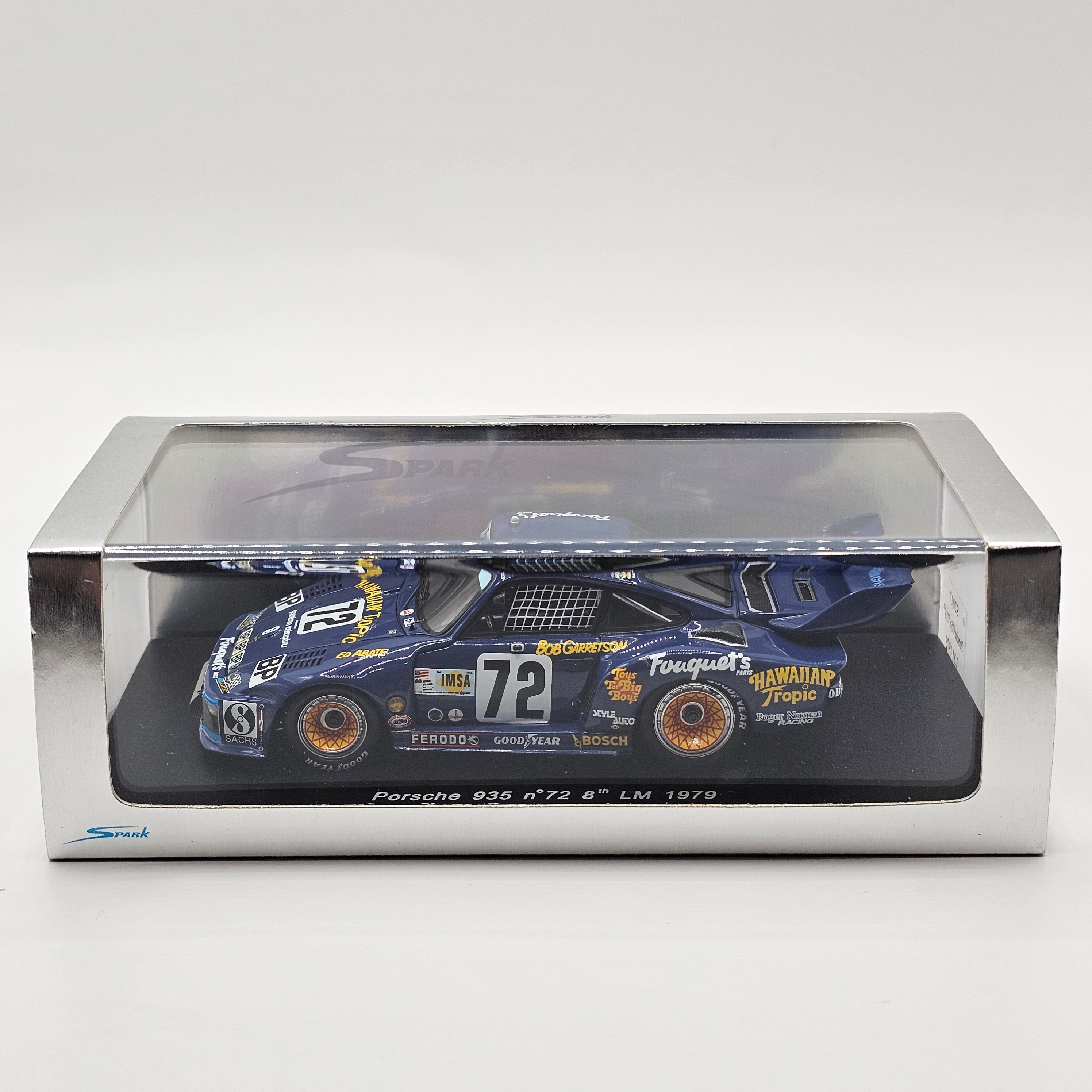 Dick Barbour Racing Porsche 935 ミニカー Spark Porsche 935/78 #72 Dick Barbour Racing Le Mans 1979 1/43 Scale S