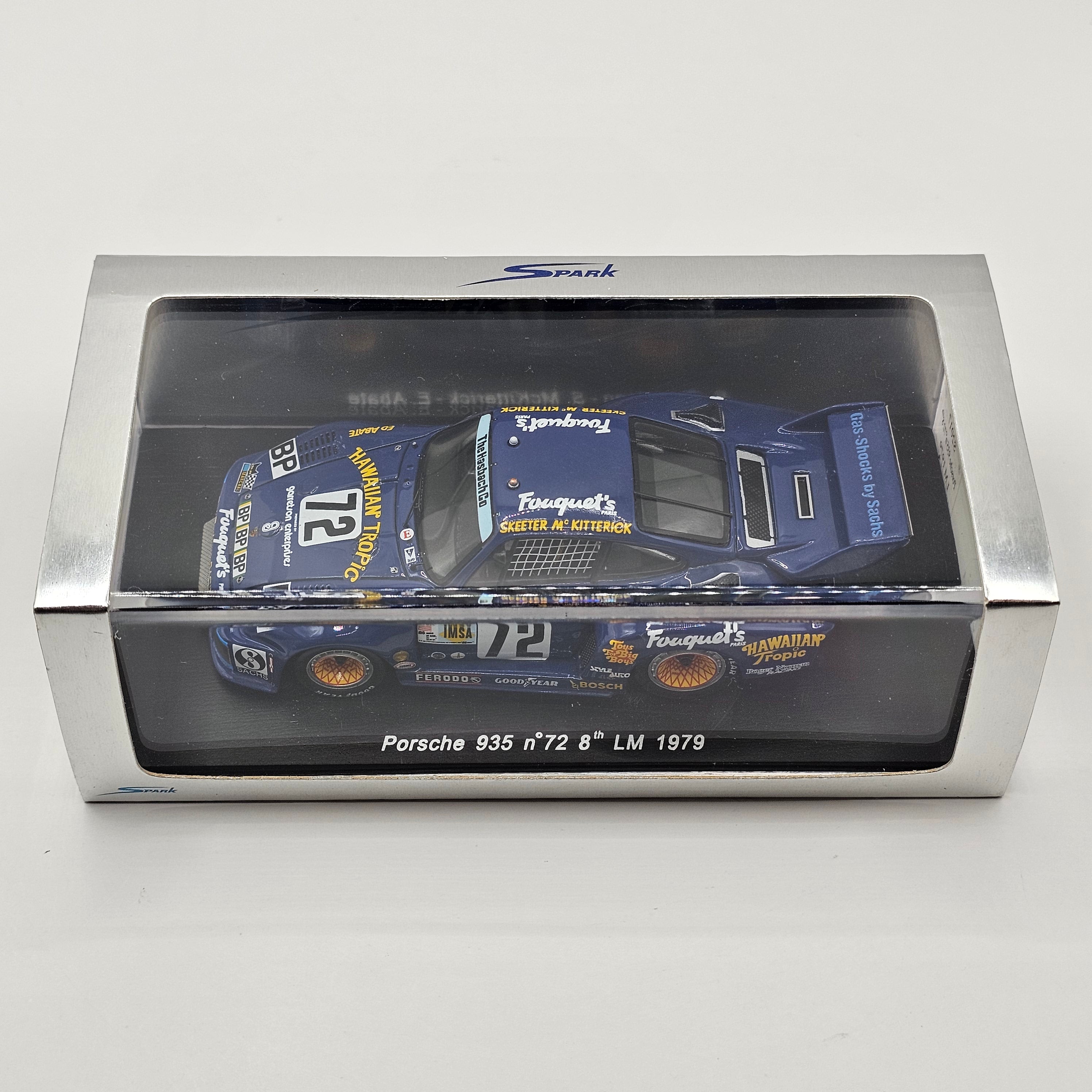 Spark Porsche 935/78 #72 Dick Barbour Racing Le Mans 1979 1/43 Scale S