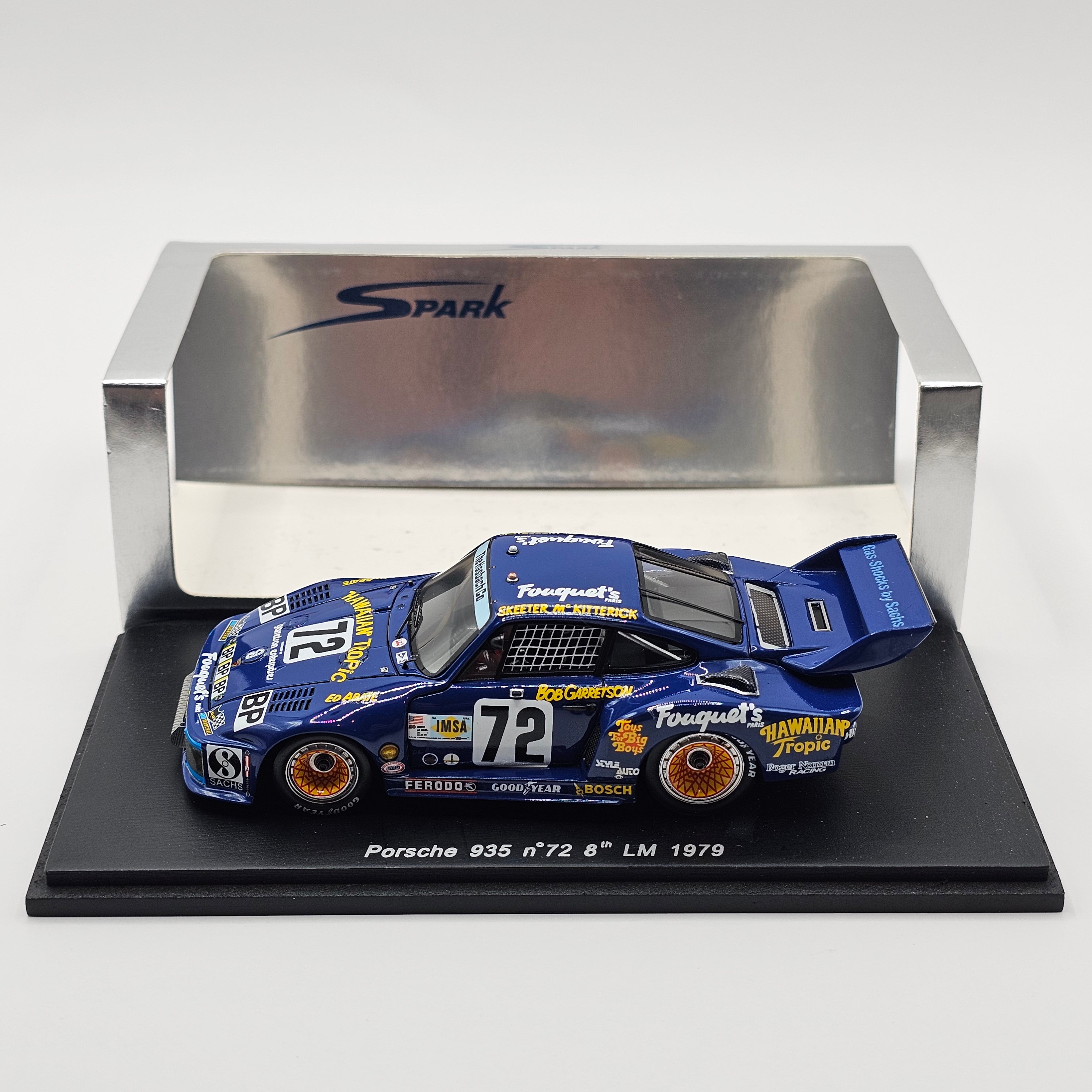 Spark Porsche 935/78 #72 Dick Barbour Racing Le Mans 1979 1/43 Scale S