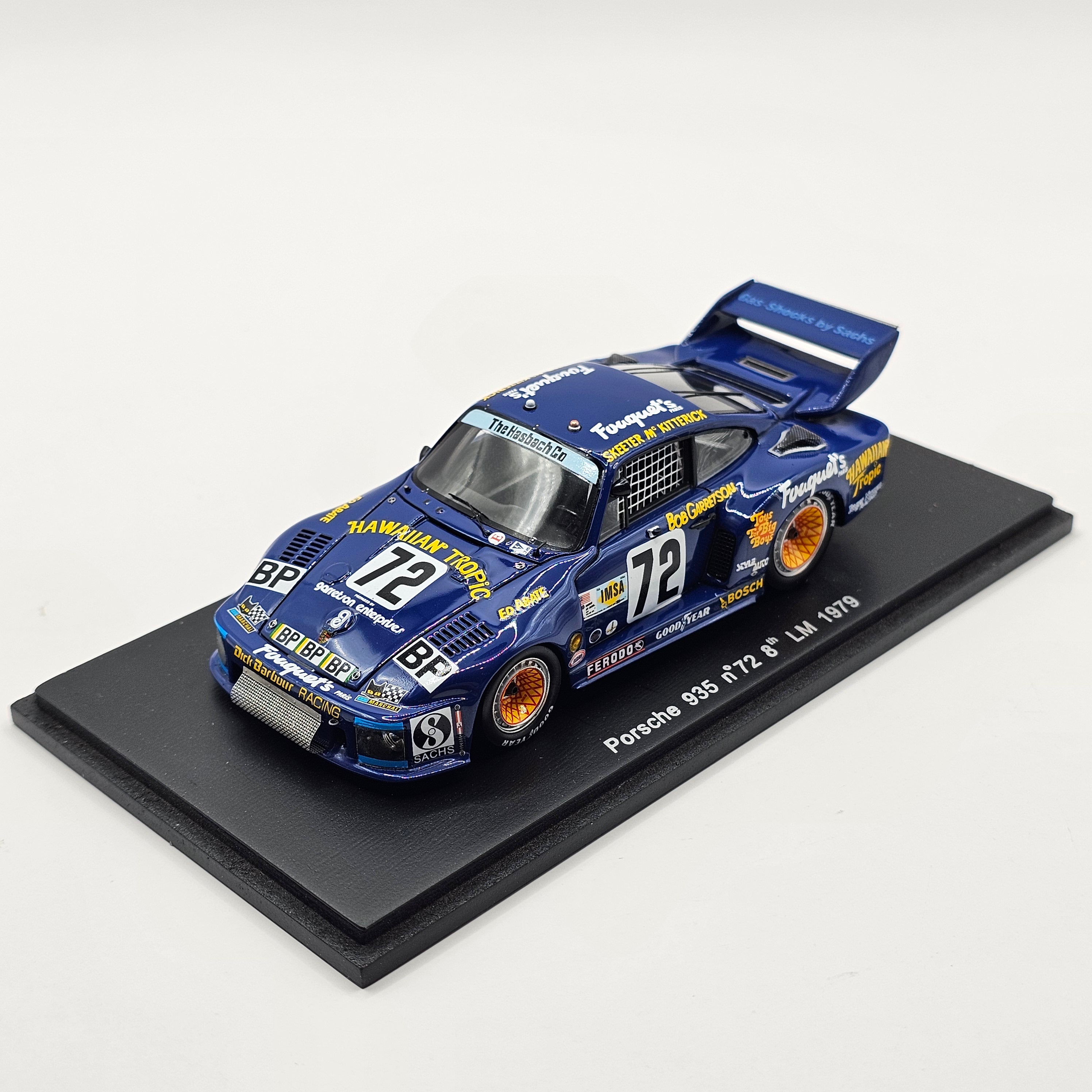 Spark Porsche 935/78 #72 Dick Barbour Racing Le Mans 1979 1/43 Scale S