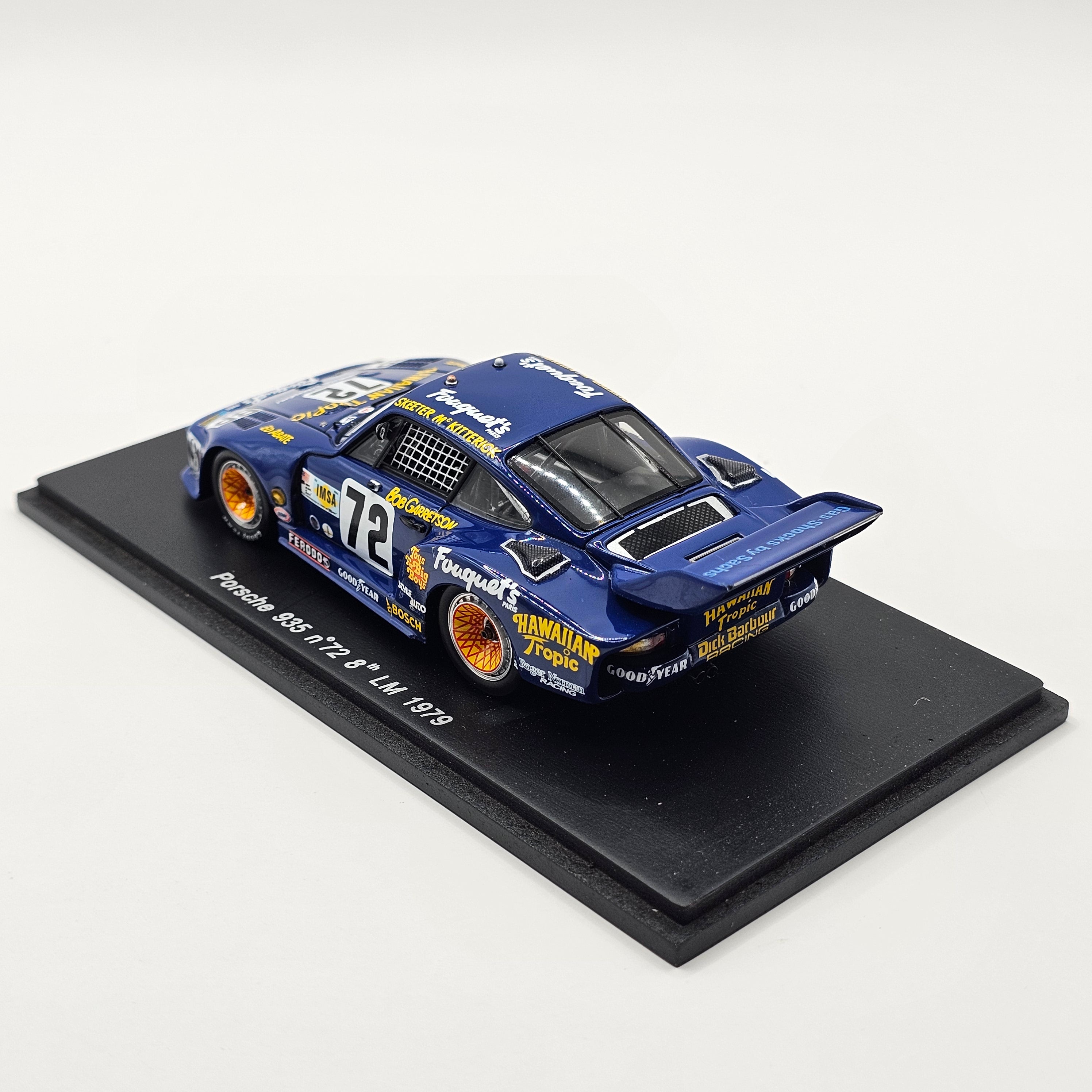 Spark Porsche 935/78 #72 Dick Barbour Racing Le Mans 1979 1/43 Scale S