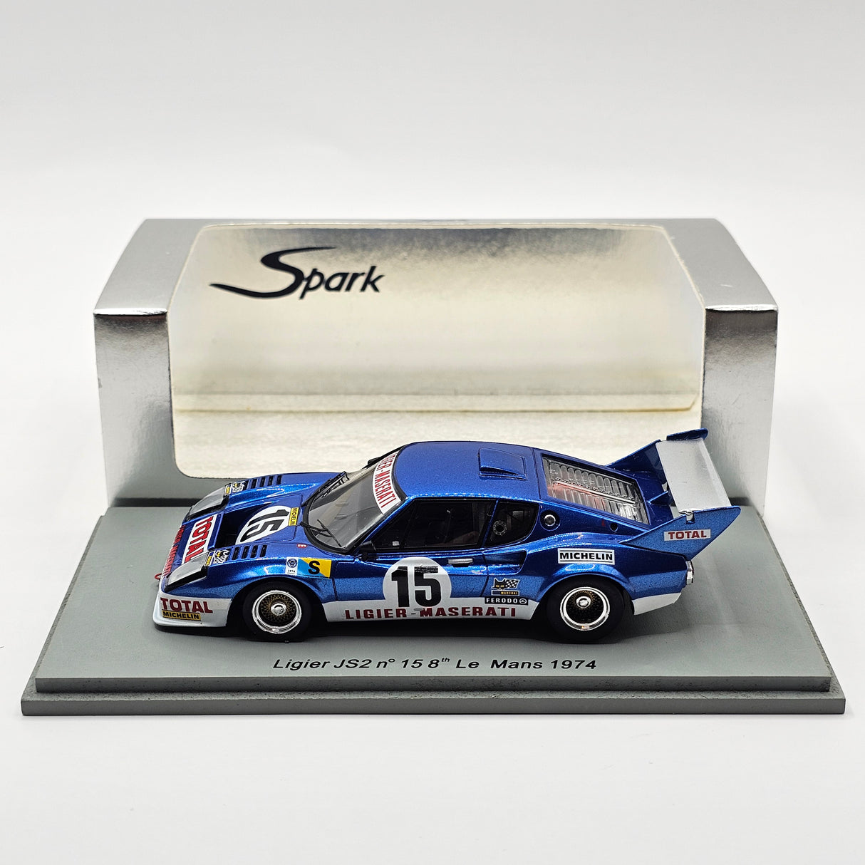 Spark Ligier JS2 #15 Automobiles Ligier Le Mans 1974 1/43 Scale S0549