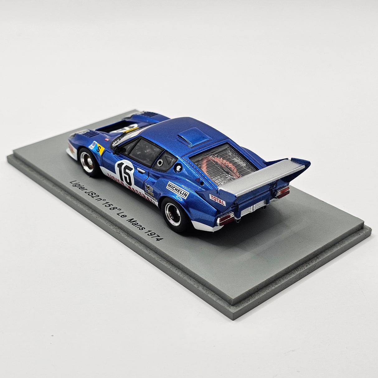 Spark Ligier JS2 #15 Automobiles Ligier Le Mans 1974 1/43 Scale S0549