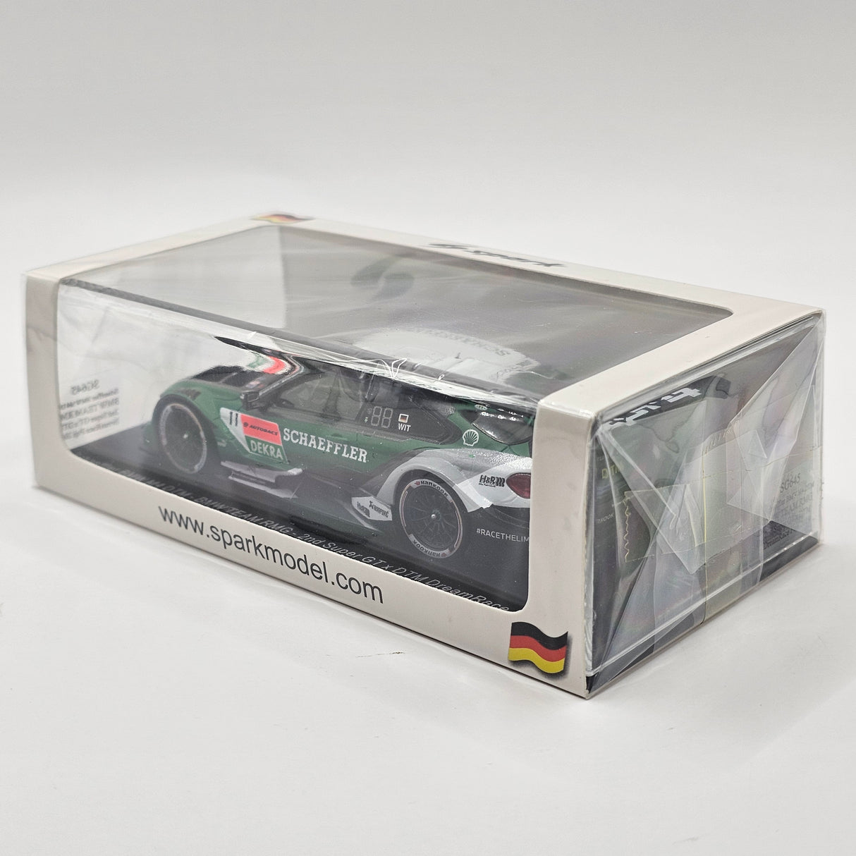 Spark BMW M4 DTM #11 Team RMG Super GT x DTM Dream Race Fuji 2019 1/43 Scale