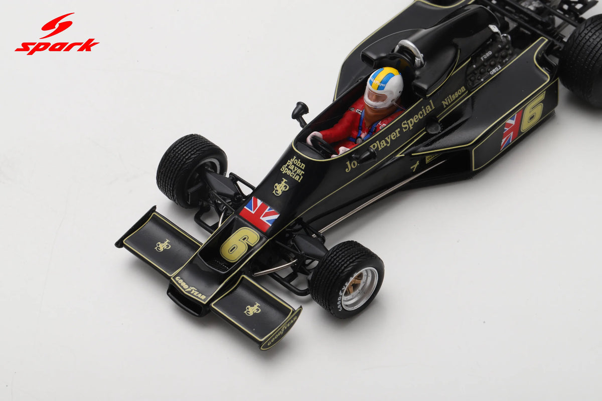 Spark Lotus 77 #6 Gunnar Nilsson 1976 Japanese F1 Grand Prix 1/43 Scale