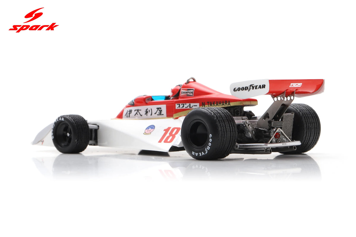 Spark Surtees TS19 #18 Noritake Takahara 1976 Japanese F1 Grand Prix 1/43 Scale