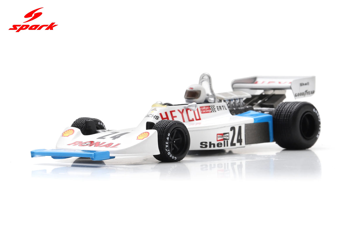 Spark Hesketh 308D #24 Harald Ertl 1976 Japanese F1 Grand Prix 1/43 Scale