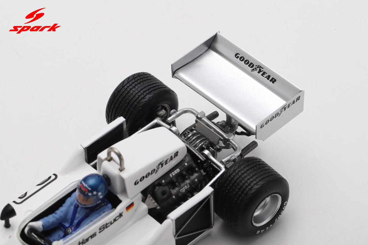 Spark March 961 #34 Hans Stuck 1976 Japanese F1 Grand Prix 1/43 Scale