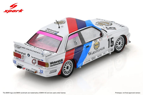 Spark BMW M3 Evo. 2 #15 Schnitzer Motorsport Winner Nurburgring 24Hrs 1991 1/43 Scale