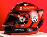 Spark Esteban Ocon MoneyGram Haas F1 Team 2025 Helmet 1/5 Scale