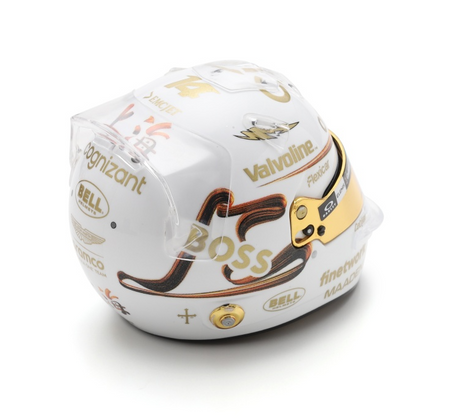 Spark Fernando Alonso Chinese F1 Grand Prix 2025 Replica Helmet 1/5 Scale 5HF200