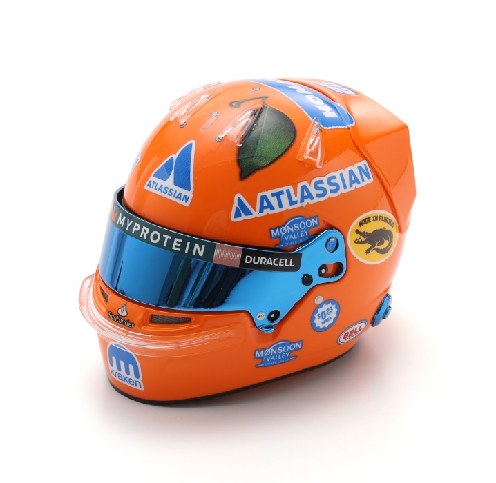 Spark Alexander Albon Williams Racing Miami F1 GP 2025 Helmet 1/5 Scale