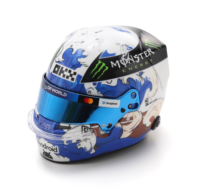 Spark Oscar Piastri McLaren Formula 1 Team Japanese F1 GP 2025 Helmet 1/5 Scale