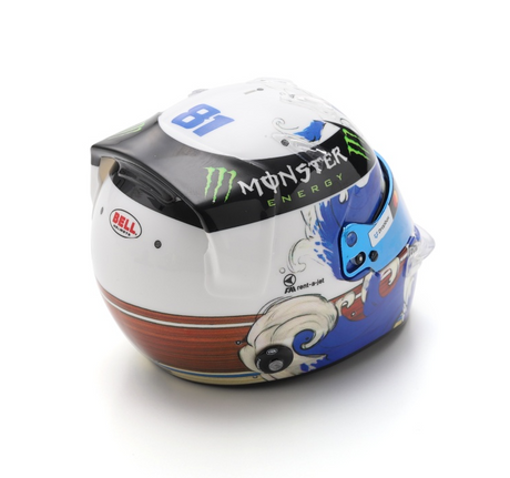 Spark Oscar Piastri McLaren Formula 1 Team Japanese F1 GP 2025 Helmet 1/5 Scale
