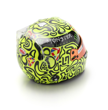 Spark Lando Norris McLaren Formula 1 Team British F1 GP 2025 Helmet 1/5 Scale