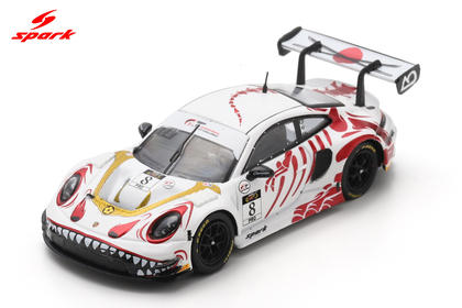 Spark Porsche 911 GT3 R #8 AO by Absolute Racing Suzuka 1000km 2026 1/64 Scale 64SP089