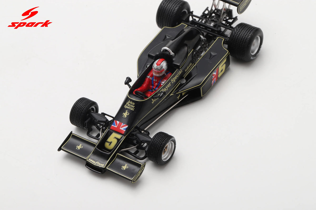 Spark Lotus 77 #5 Mario Andretti Winner 1976 Japanese F1 Grand Prix 1/43 Scale