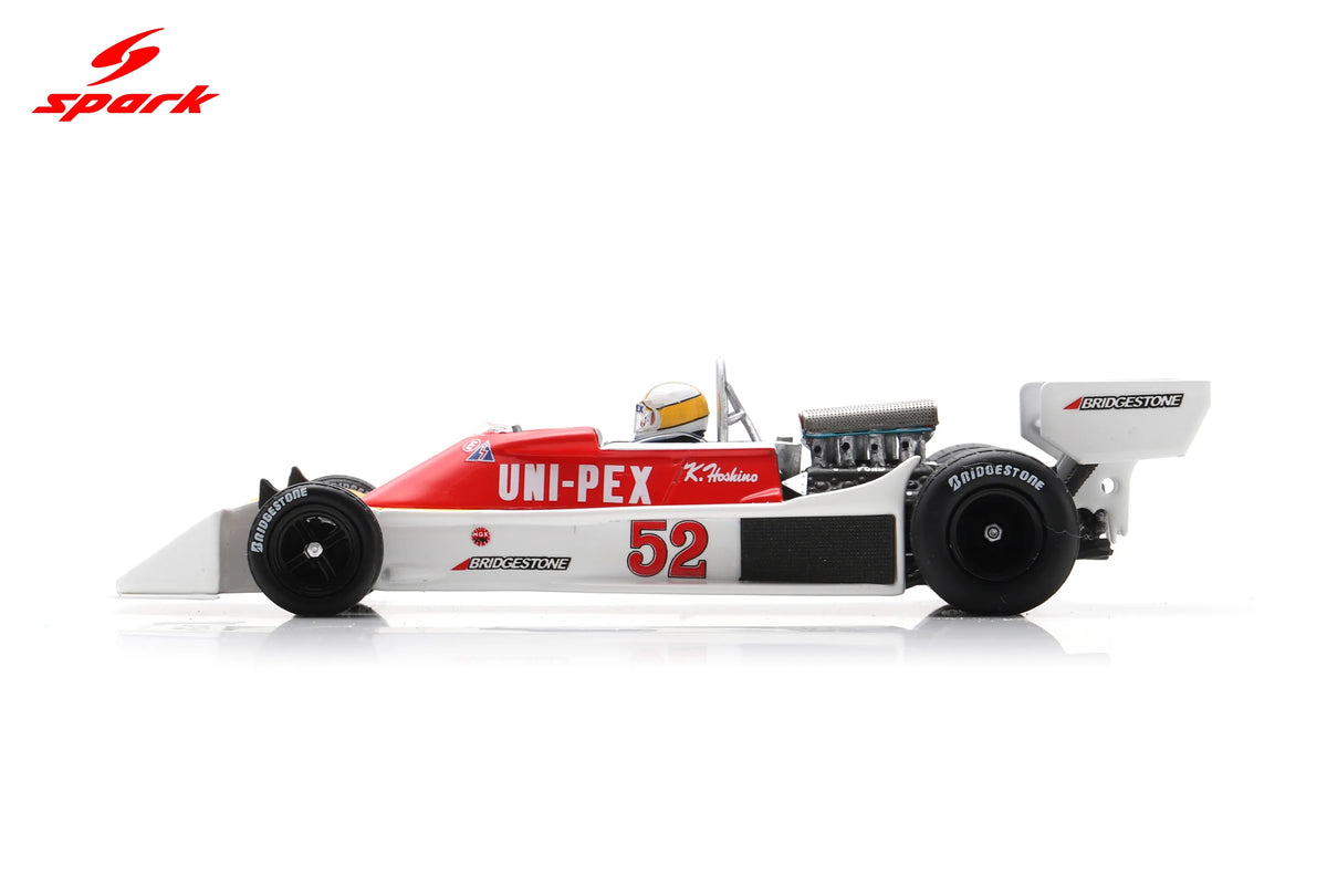 Spark Tyrrell 007 #52 Kazuyoshi Hoshino 1976 Japanese F1 Grand Prix 1/43 Scale