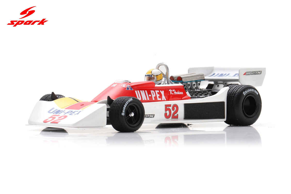 Spark Tyrrell 007 #52 Kazuyoshi Hoshino 1976 Japanese F1 Grand Prix 1/43 Scale