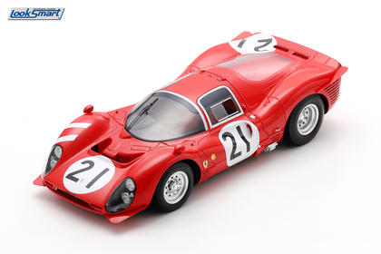Looksmart Ferrari 330 P3 #21 SpA Ferrari SEFAC 1966 24 Hours of Le Mans 1/18 Scale