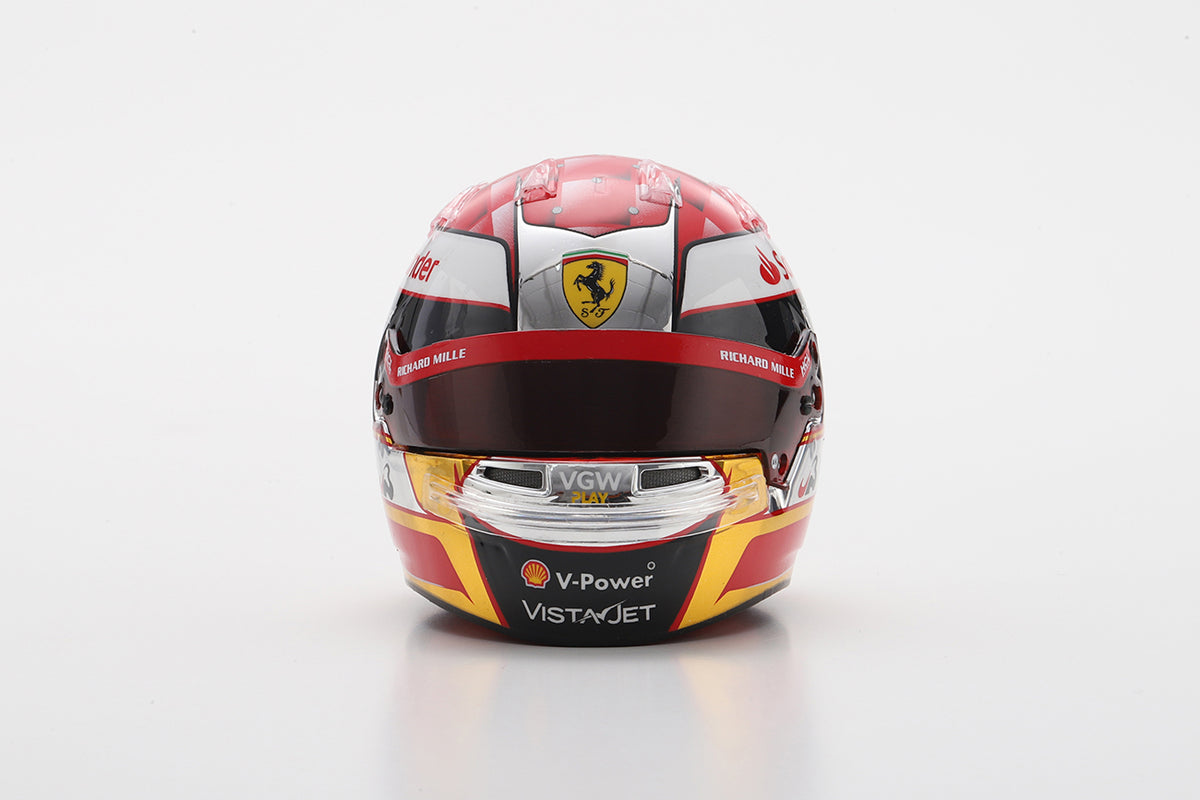 Looksmart Charles Leclerc Japanese GP 2024 Jules Bianchi Tribute Helmet 1/5 Scale