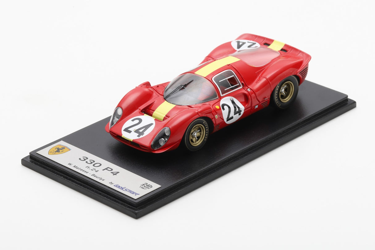 Looksmart Ferrari 330 P4 #24 Equipe Nationale Belge 24Hrs Le Mans 1967 1/43 Scale LSLM159