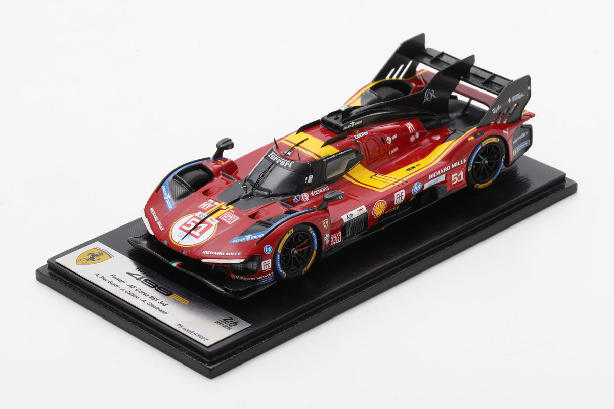 Looksmart Ferrari 499P #51 Ferrari AF Corse 24Hrs Le Mans 2025 1/43 Scale LSLM191