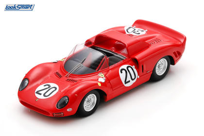 Looksmart Ferrari 330 P2 Spyder #20 SpA Ferrari SEFAC 1965 24 Hours of Le Mans 1/43 Scale