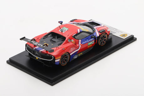 Looksmart Ferrari 296 GT3 #50 AF Corse Winner Macau GT Cup 2025 1/43 Scale