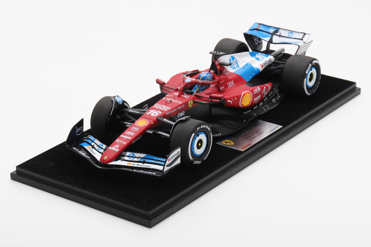Looksmart Ferrari SF-25 #16 Charles Leclerc 2025 Miami GP 1/18 Scale LS18F1076