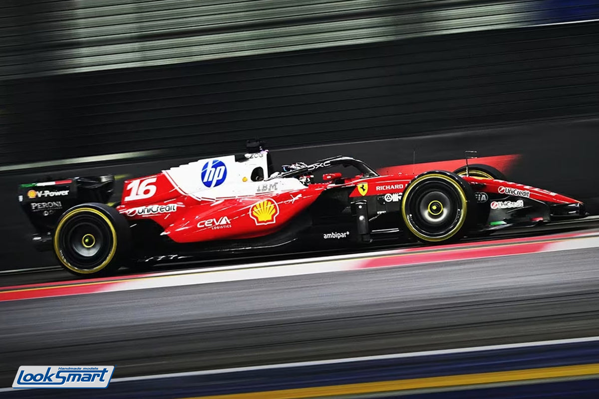Looksmart Ferrari SF-26 #16 Charles Leclerc 2nd Singapore Grand Prix 2026 1/18 Scale LS18F1093