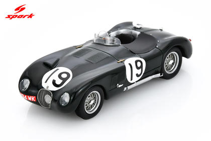 Spark Jaguar C-Type #19 Jaguar Cars Ltd. Le Mans 24Hrs 1953 1/43 Scale