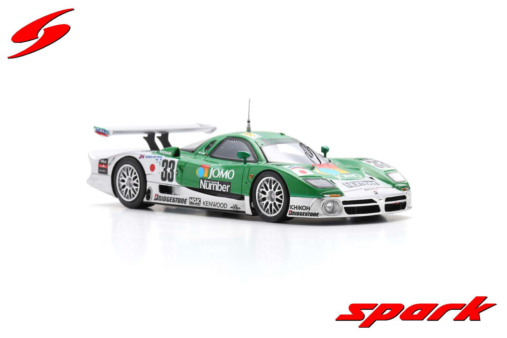 Spark Nissan R390 GT1 #33 10th Le Mans 24H 1998 S3633 1/43 Scale