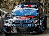 Spark Toyota GR Yaris Rally1 #17 TOYOTA GAZOO Racing WRT - Winner Rally Monte Carlo 2025 1/43 Scale